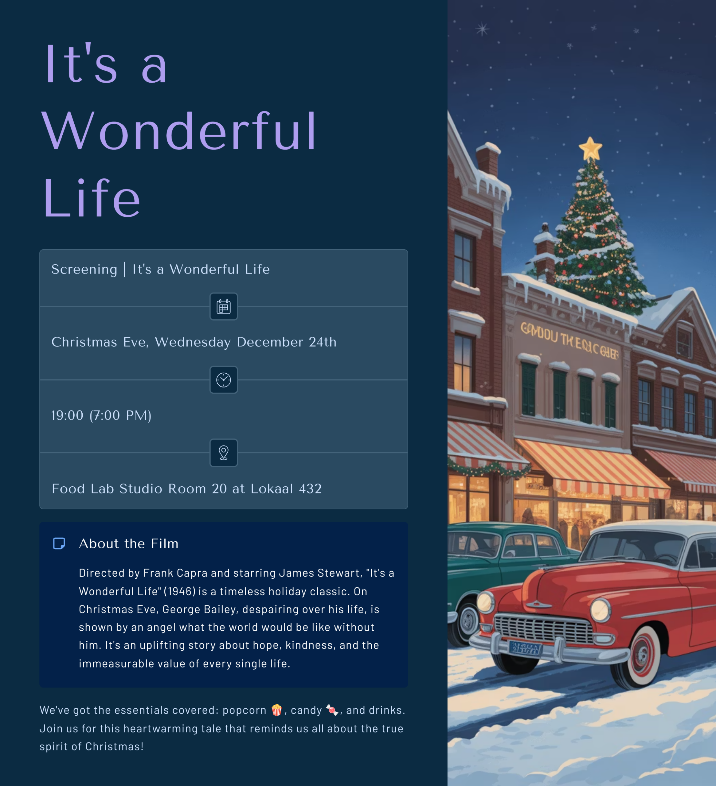 Camp Cinema | It's a Wonderful Life